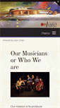 Mobile Screenshot of chambermusicamici.com